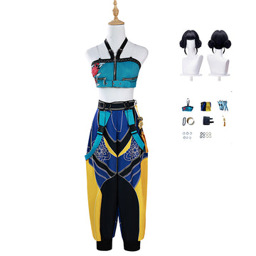 Kpop Demon Hunters Zoey Cosplay Costume Women's Masquerade Party Outfits Ver2 Becostume